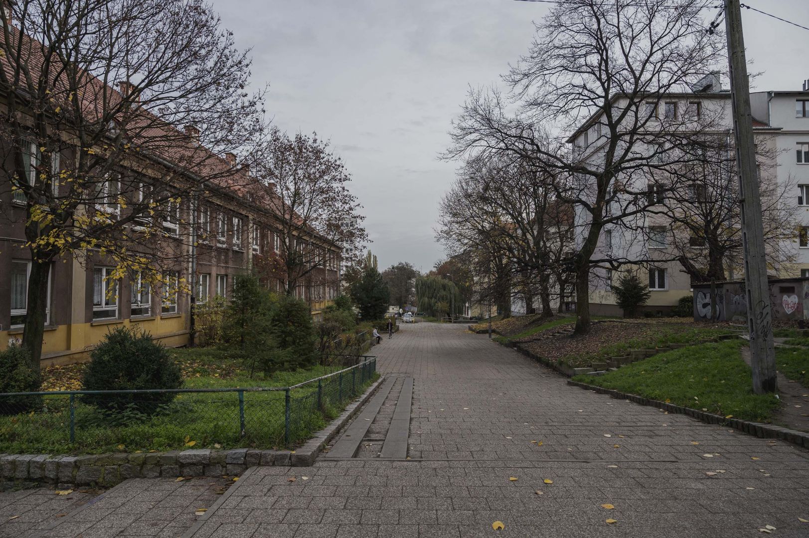 Instytut Langfuhr – Deptak i szkoła przy ulicy Czarnieckiego